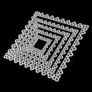5 Piece/set Square Design Metal Cutting Dies Stencil Scrapbooking Album Embossing DIY Paper Craft Decoration