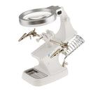 Multifunction Welding LED Magnifier Helping Hand Soldering Magnifying Clamp