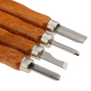 12 Pieces Wood Sculpture Carving Chisel Tools Set with Storage Case for DIY Crafts