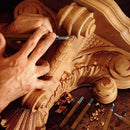 12 Pieces Wood Sculpture Carving Chisel Tools Set with Storage Case for DIY Crafts