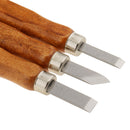12 Pieces Wood Sculpture Carving Chisel Tools Set with Storage Case for DIY Crafts