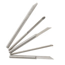 5 Pieces Steel Wood Carving Tools Set Chisel Woodworking Gouge Tools 0.8-4mm
