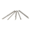 5 Pieces Steel Wood Carving Tools Set Chisel Woodworking Gouge Tools 0.8-4mm