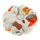 Fabric Coated Wrist Wearable Pumpkin Pin Cushion for Hand Craft Sewing DIY