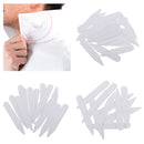 200 PIECES COLLAR BONES STIFFENERS STAYS INSERTS FOR MEN WOMEN FORMAL DRESS SHIRTS PLASTIC WHITE 2.5
