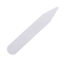 200 PIECES COLLAR BONES STIFFENERS STAYS INSERTS FOR MEN WOMEN FORMAL DRESS SHIRTS PLASTIC WHITE 2.5
