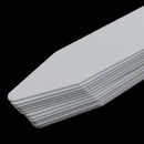 200 PIECES COLLAR BONES STIFFENERS STAYS INSERTS FOR MEN WOMEN FORMAL DRESS SHIRTS PLASTIC WHITE 2.5