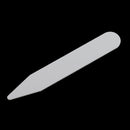 200 PIECES COLLAR BONES STIFFENERS STAYS INSERTS FOR MEN WOMEN FORMAL DRESS SHIRTS PLASTIC WHITE 2.5