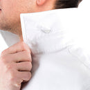 200 PIECES COLLAR BONES STIFFENERS STAYS INSERTS FOR MEN WOMEN FORMAL DRESS SHIRTS PLASTIC WHITE 2.5