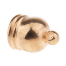 Wholesale Alloy Tassels Caps End Crimp Bell Caps for 10mm Bracelet Necklace Cord Kumihimo