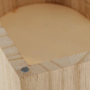 Blank Unfinished Heart Shape Wooden Box Gift Jewelry Box DIY Base for Kids Toys Crafts