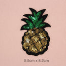 12 Pieces Mixed Pattern Embroidered Glitter Sequin Sew Iron on Patches DIY Craft