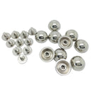 10 Sets Alloy Round Rivets Rapid Studs 11x5mm
