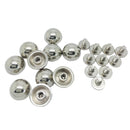 10 Sets Alloy Round Rivets Rapid Studs 11x5mm