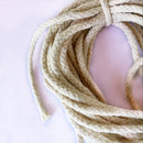 10 Meters Cotton Rope Braided Twisted Cord Twine String for DIY Craft Wedding Supplies 5mm