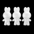 5 Pieces 14cm Rabbit Shaped Modelling Polystyrene Styrofoam Ornaments DIY Crafts