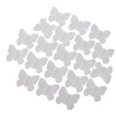 20 Pieces Butterfly Shaped Styrofoam Foam Ornaments for DIY Modelling Craft 60mm