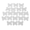 20 Pieces Butterfly Shaped Styrofoam Foam Ornaments for DIY Modelling Craft 60mm