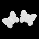 20 Pieces Butterfly Shaped Styrofoam Foam Ornaments for DIY Modelling Craft 60mm