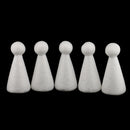 5pcs Doll Shaped Styrofoam Foam Crafts Creative DIY Handmade Painted Crafts