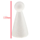 5pcs Doll Shaped Styrofoam Foam Crafts Creative DIY Handmade Painted Crafts