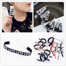 6pcs 10mm/0.4" 1yard LOVE Printed Grosgrain Ribbons for DIY Hair Bows Sewing