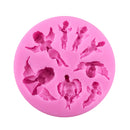 DIY Silicone Mould Angel Fondant Cake Mold Tool Baking Accessoires Bakeware