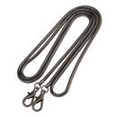 Black Metal Shoulder Bag Chain Handbag Strap Handle Replacement for Purse Making 120cm