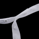 50 Yard 8mm Resin Snap Stud Press Buttons Fastening Sewing Duvet Cover Tape White