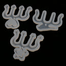 3 Piece DIY Silicone Mold for Resin Casting Decorating Jewelry Making Crafts
