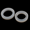 3 Piece Silicone Round Mold for Bracelet Jewelry Making Crafts Supplies