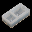Cabochon Pendants Mold Silicone Mould for Resin Jewelry Making DIY Craft with Hole