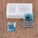 Cabochon Pendants Mold Silicone Mould for Resin Jewelry Making DIY Craft with Hole