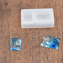 Cabochon Pendants Mold Silicone Mould for Resin Jewelry Making DIY Craft with Hole