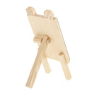 1 Set Tabletop Wood Easel Blackboard Chalkboard Display Erasable Memo Board