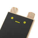 1 Set Tabletop Wood Easel Blackboard Chalkboard Display Erasable Memo Board