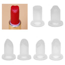 DIY Creative Lipstick Mould Lip Balm Mold Silicone Cosmetic Tool for 12.1mm Tube Heart Shape