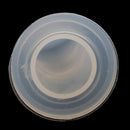 Clear Nail Shaped Silicone Lipstick Lip Balm Mold DIY Makeup Tool for 12.1mm Tube