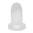 Clear Nail Shaped Silicone Lipstick Lip Balm Mold DIY Makeup Tool for 12.1mm Tube