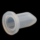 Clear Nail Shaped Silicone Lipstick Lip Balm Mold DIY Makeup Tool for 12.1mm Tube