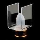 New Fashion Clear Acrylic Homemade Lipstick Mould Holder Lip Balm Mold Stand Four Holes Shelf Cosmetic Tools