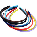 8 Pieces Fabric Plastic Hair Band Hair Hoop Headband Headwear for DIY Kids Hair Bow Hair Accessories