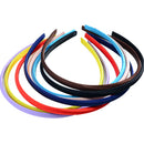 8 Pieces Fabric Plastic Hair Band Hair Hoop Headband Headwear for DIY Kids Hair Bow Hair Accessories