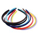 8 Pieces Fabric Plastic Hair Band Hair Hoop Headband Headwear for DIY Kids Hair Bow Hair Accessories