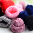 12 Piece Assorted Knitting Wool Flower for DIY Hair Accessories Yarn Hat