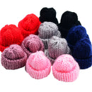 12 Piece Assorted Knitting Wool Flower for DIY Hair Accessories Yarn Hat