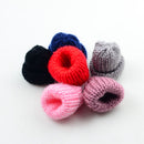 12 Piece Assorted Knitting Wool Flower for DIY Hair Accessories Yarn Hat