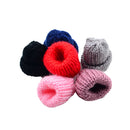 12 Piece Assorted Knitting Wool Flower for DIY Hair Accessories Yarn Hat