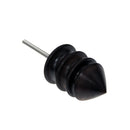 DIY Sharp Tip Narra Leather Burnisher Edge Slicker Leathercraft Polishing Tool Drill Ebony 2 Size
