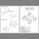 Plastic/Wood DIY Toy Car Accessories Puzzle Toy Car Kit Handmade Crafts